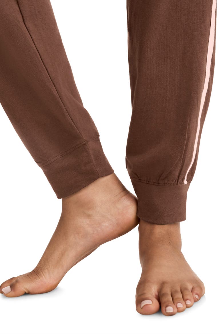 Womens Organic Cotton Stretch Jogger, Alternate, color, Coffee