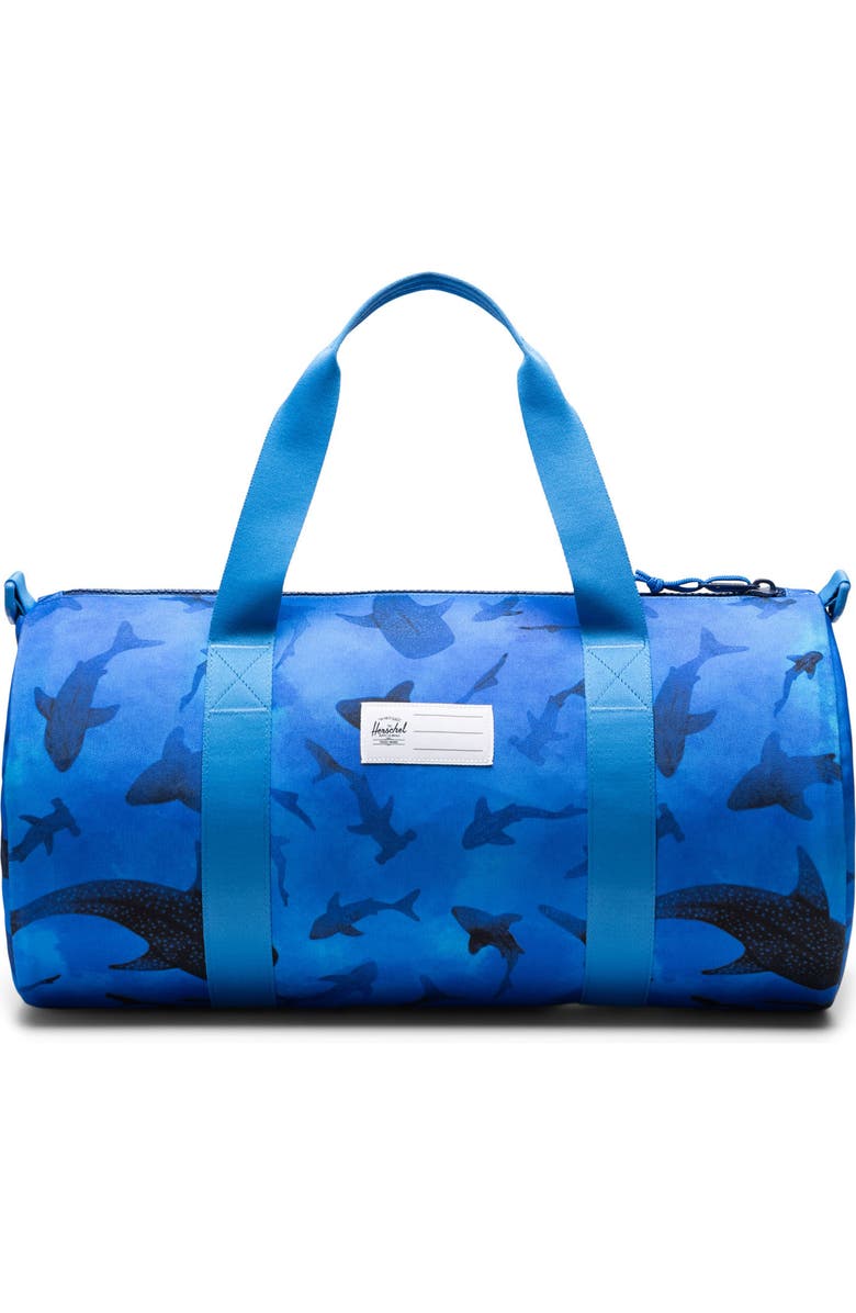 Herschel Supply Co. Kids' Classic Little Duffle Bag, Alternate, color, Sharks