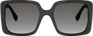 Fendi Frame 55mm Square Sunglasses