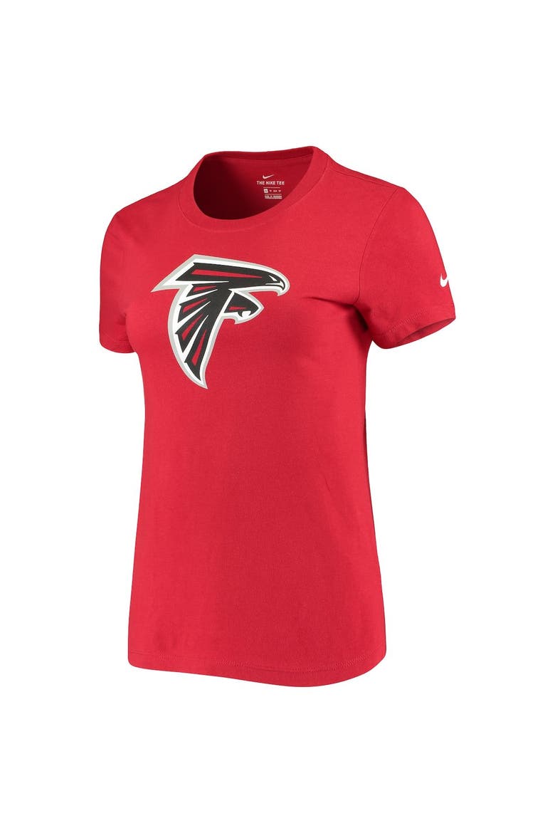 Women's Nike Red Atlanta Falcons Logo Essential T-Shirt, Alternate, color, Red
