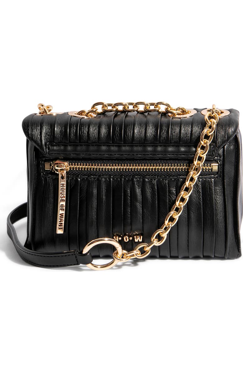 HOUSE OF WANT Small How We Slay Vegan Leather Shoulder Bag, Alternate, color,