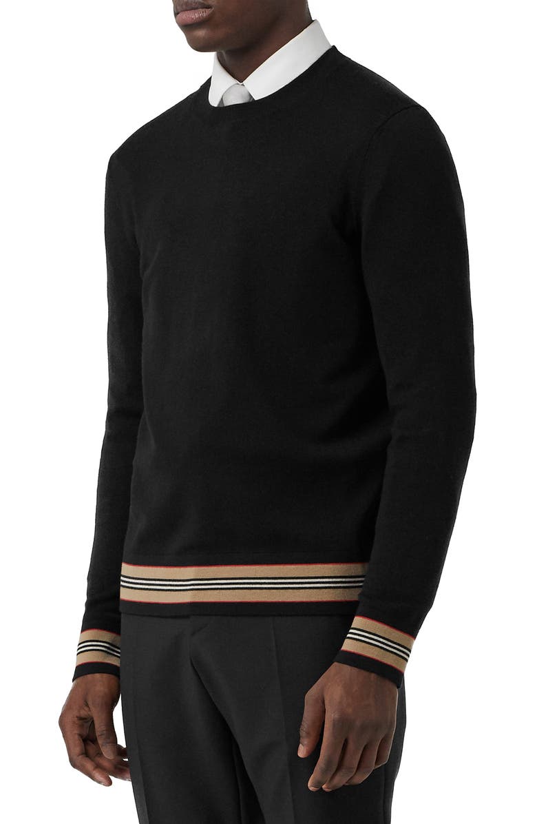 Burberry Barner Crewneck Sweater, Alternate, color,