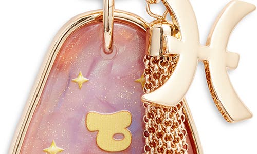 Chelsea28 Horoscope Bag Charm In Gold