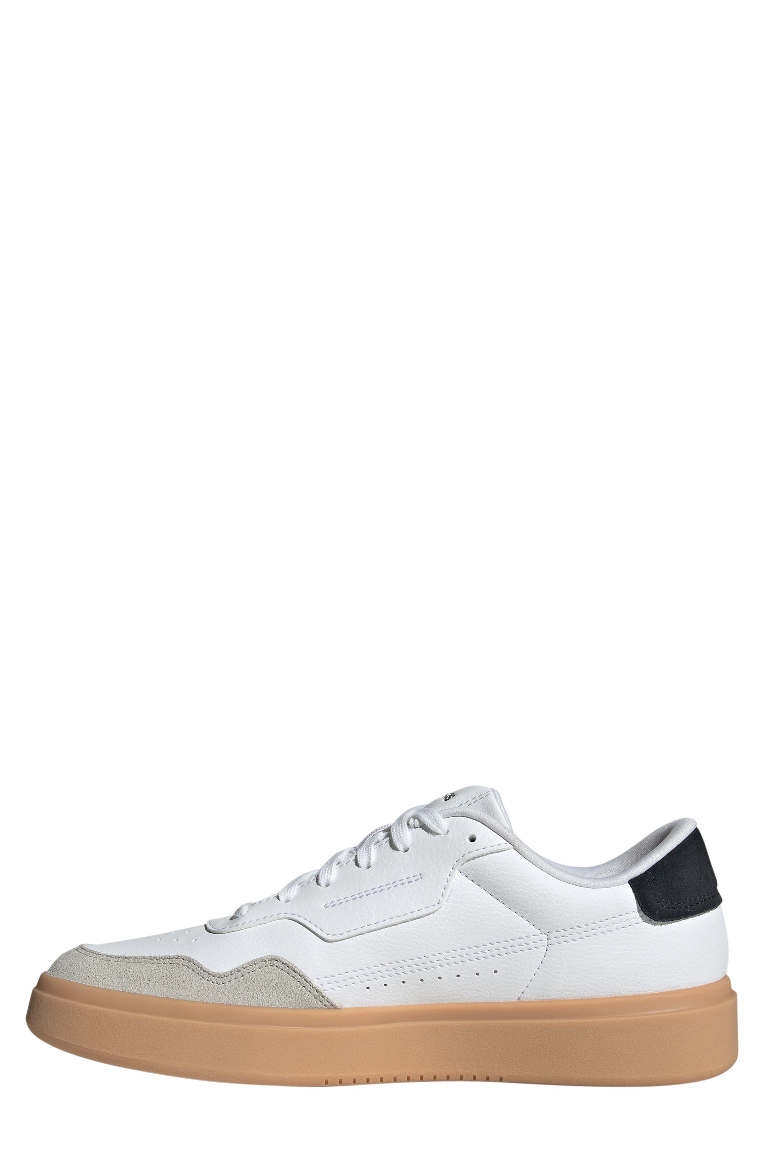 Park St. Tennis Sneaker, Alternate, color, WHITE/ BLACK/ GUM