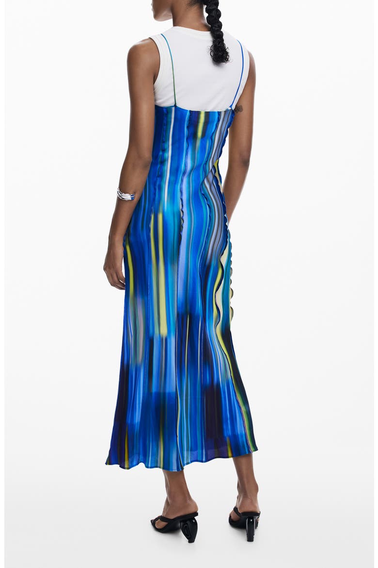 Sleeveless Maxi Dress, Alternate, color, BLUE