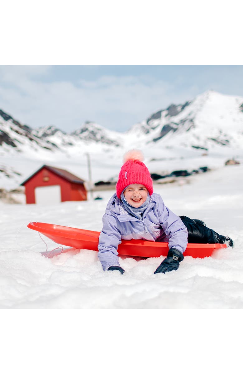 Turtle Fur Youth Lizzy Winter Hat, Alternate, color, Pink
