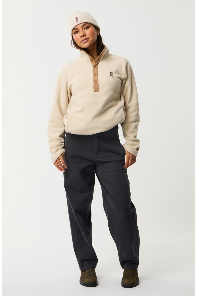 Venture Barrel Leg Stretch Pants, Alternate, color, CHARCOAL