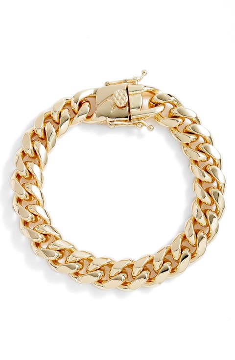Tori Cuban Chain Bracelet