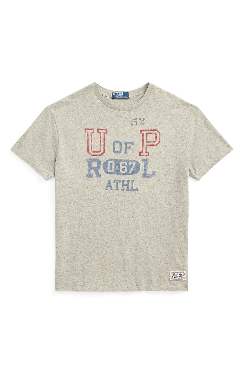 Polo Ralph Lauren Classic Fit Slub Jersey Graphic Tee, Alternate, color, 
