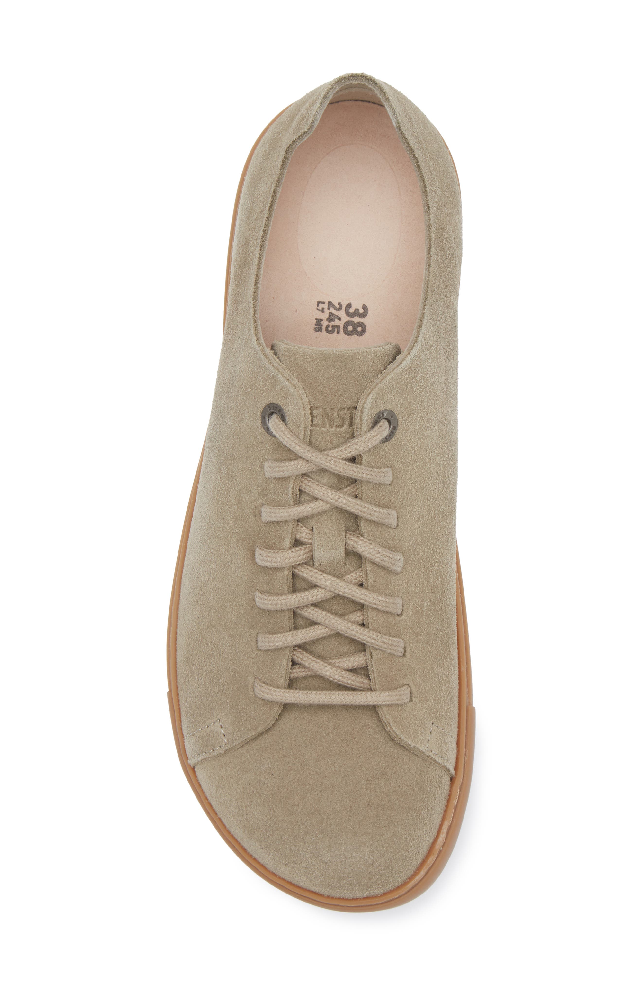Birkenstock Bend Low Top Sneaker, Alternate, color, Gray Taupe