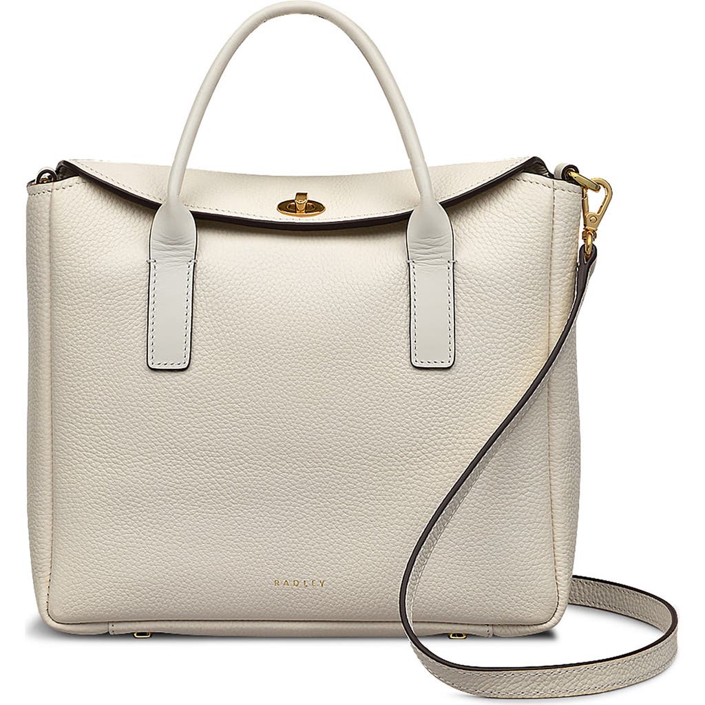 Radley Carpenter Yard Flapover Satchel Bag In Gray