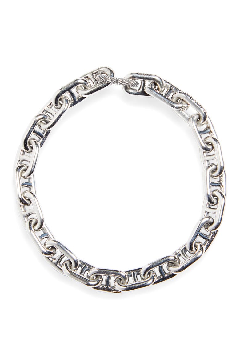 Good Art Hlywd Model 22 AA ブレスレット Good Art Hlywd Model 22 AA Sterling Silver Bracelet (Men) | Nordstrom