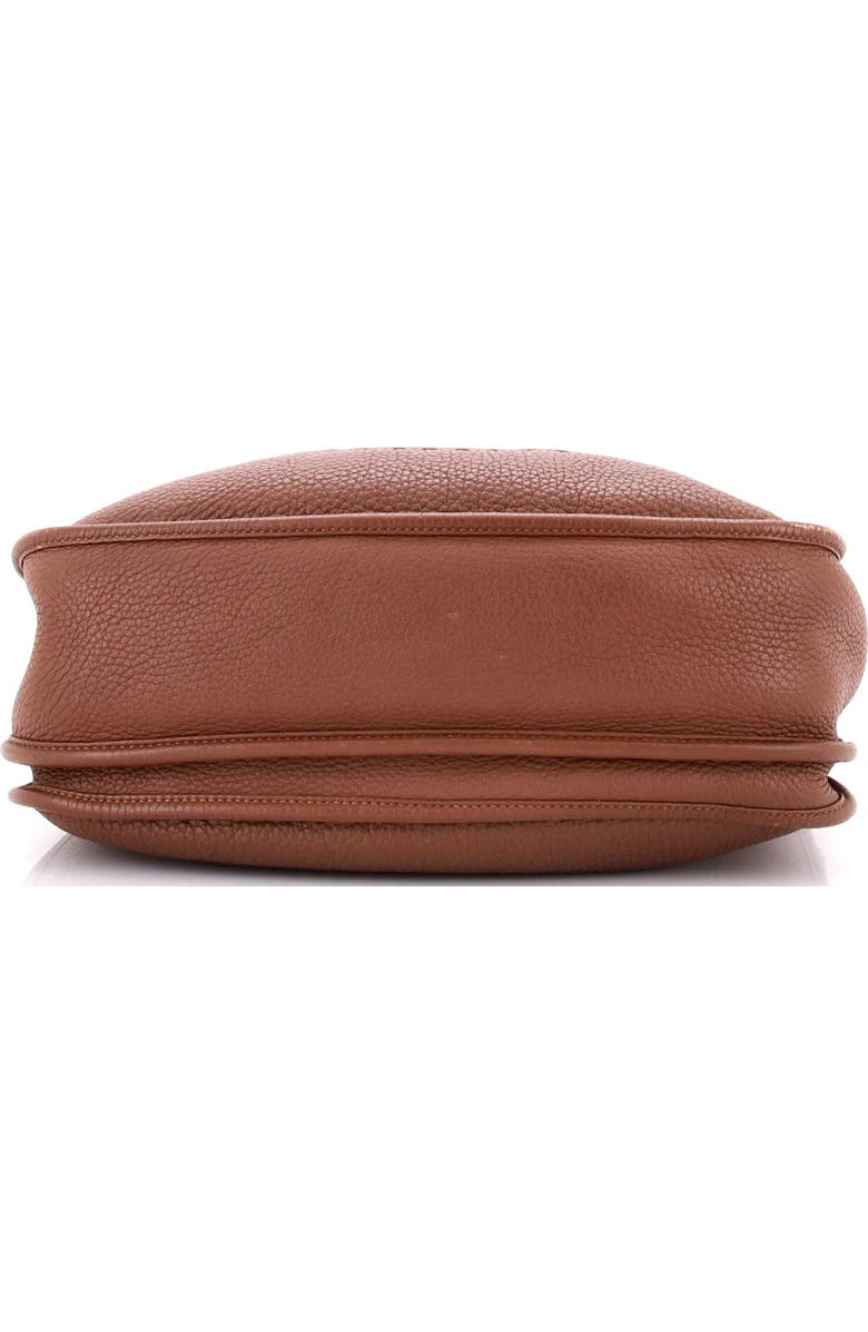 Pre-Owned Hermes Evelyne Bag Gen III Clemence GM, Alternate, color, Alezan