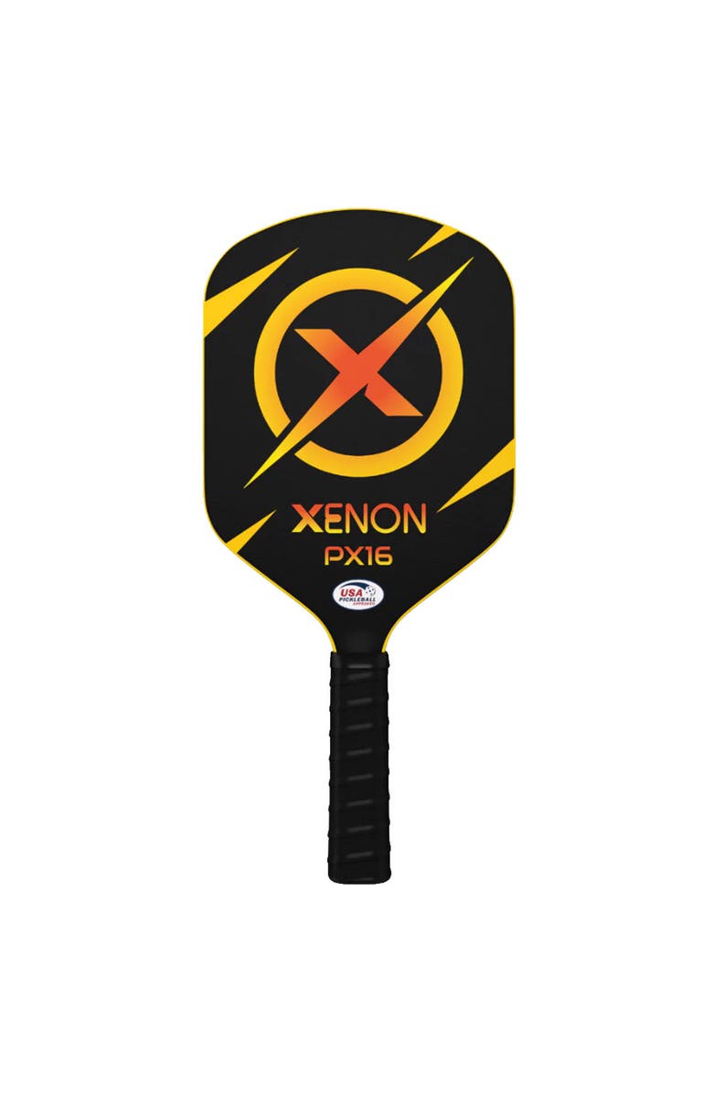 Xenon PX16 v1 Pickleball Paddle, Main, color, Black/Yellow