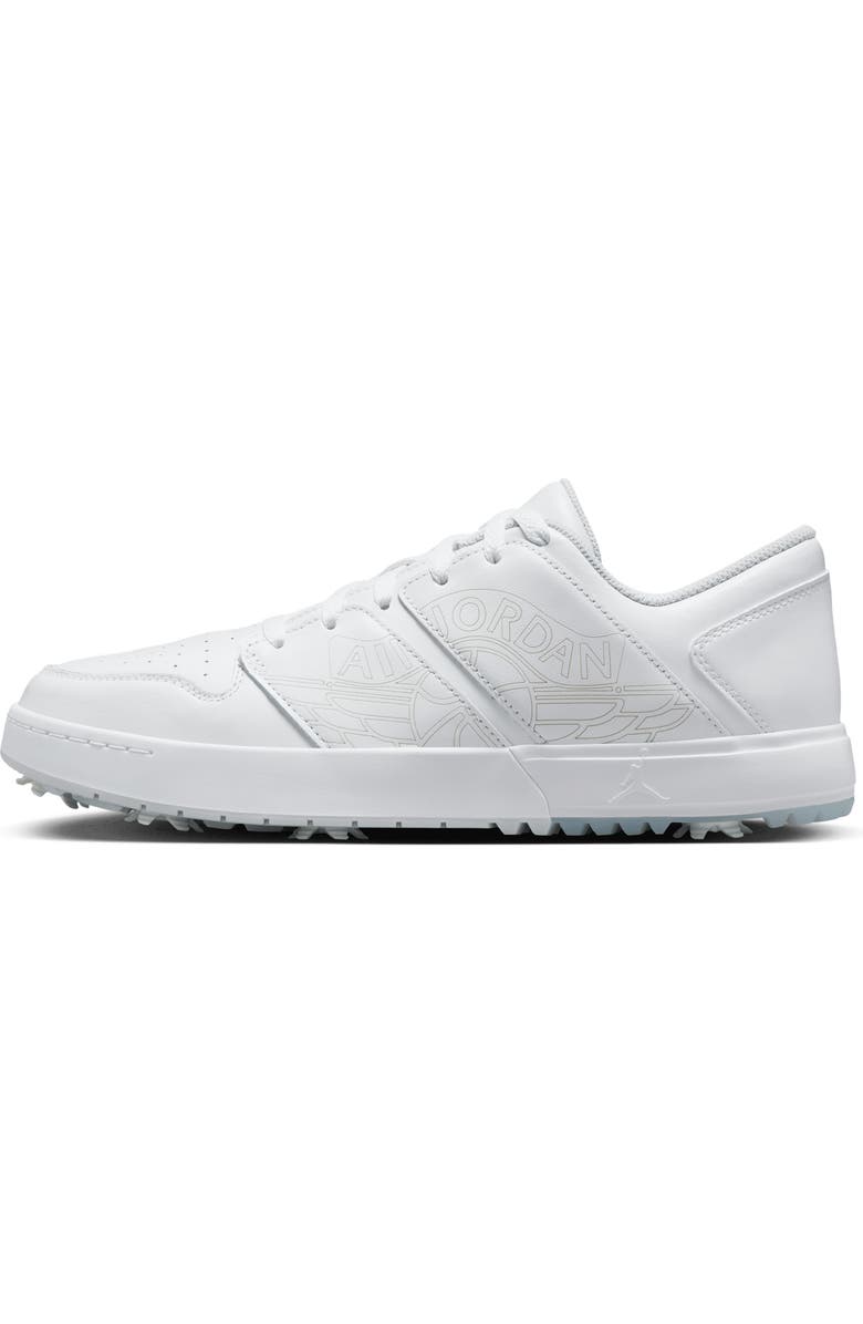 Nike Jordan NU Retro 1 G Golf Shoe, Alternate, color, White/ Blue Tint/ Platinum