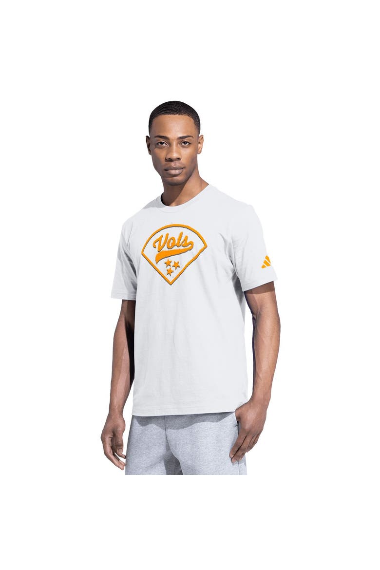Men's adidas  White Tennessee Volunteers Baseball Fresh T-Shirt, Alternate, color, White