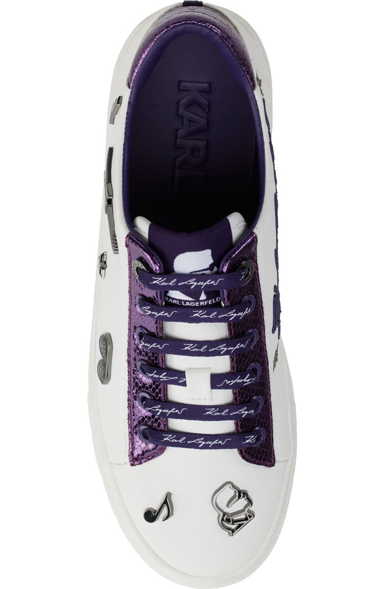 KARL LAGERFELD PARIS Cate Rocker Platform Sneaker, Alternate, color,