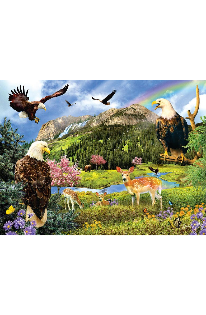 Sunsout Eagle Valley 1000 piece Jigsaw Puzzle for Adults, Alternate, color, Multicolor