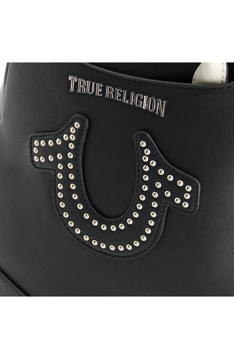 True Religion Brand Jeans Studded Horseshoe Backpack, Alternate, color,