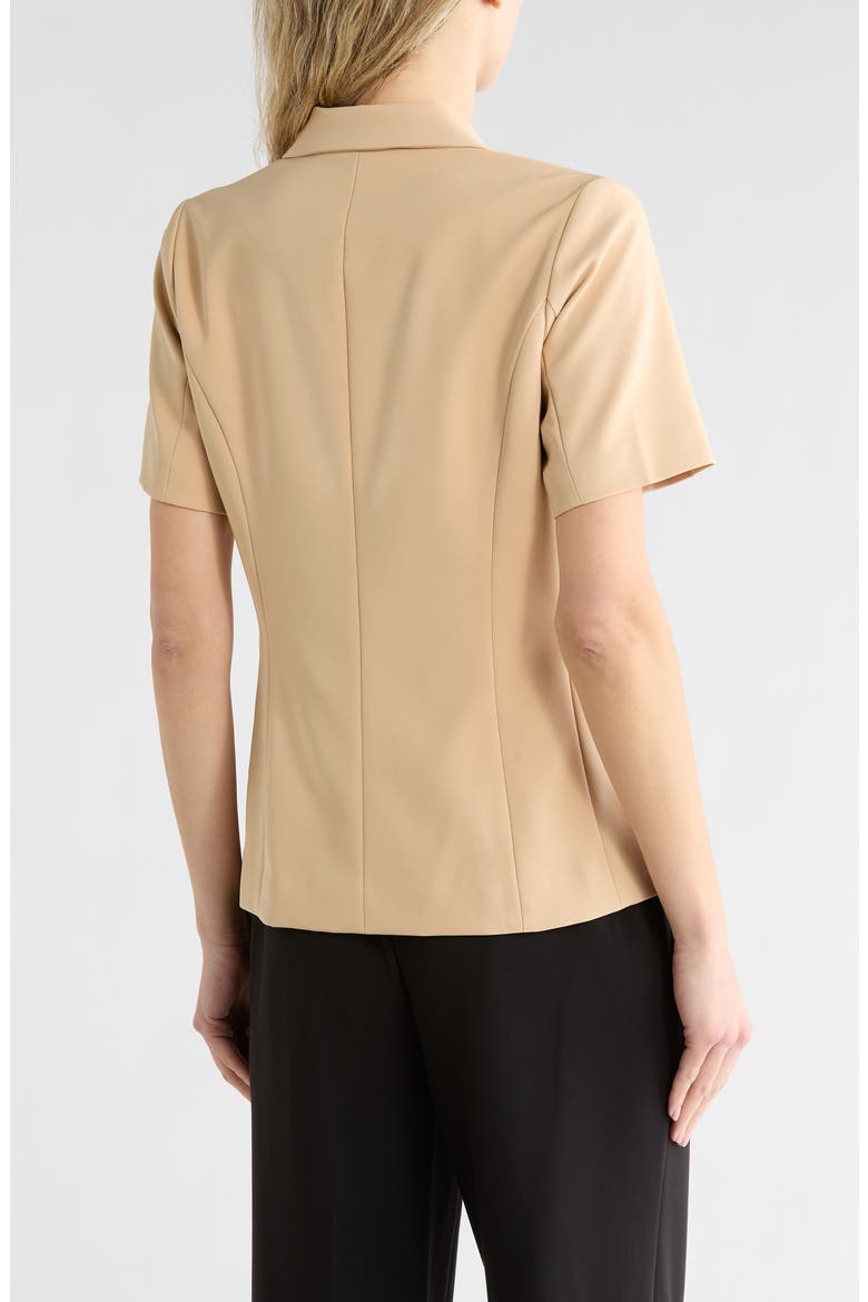 Short Sleeve Blazer, Alternate, color, CUBAN SAND