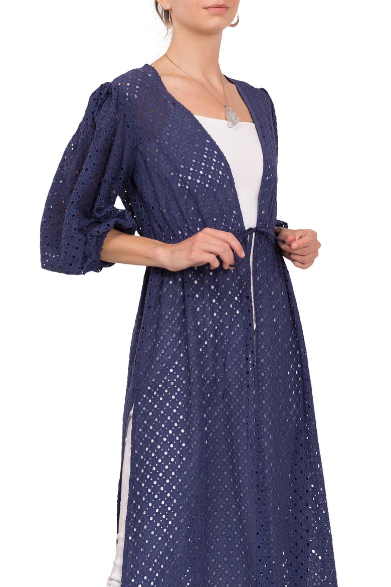 Kittie Cover-Up Wrap, Alternate, color, NAVY