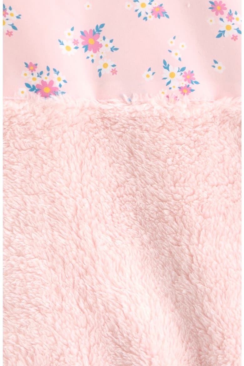 Kids' High Pile Fleece Jacket, Alternate, color, PINK BALM- PINK WILDFLOWERS