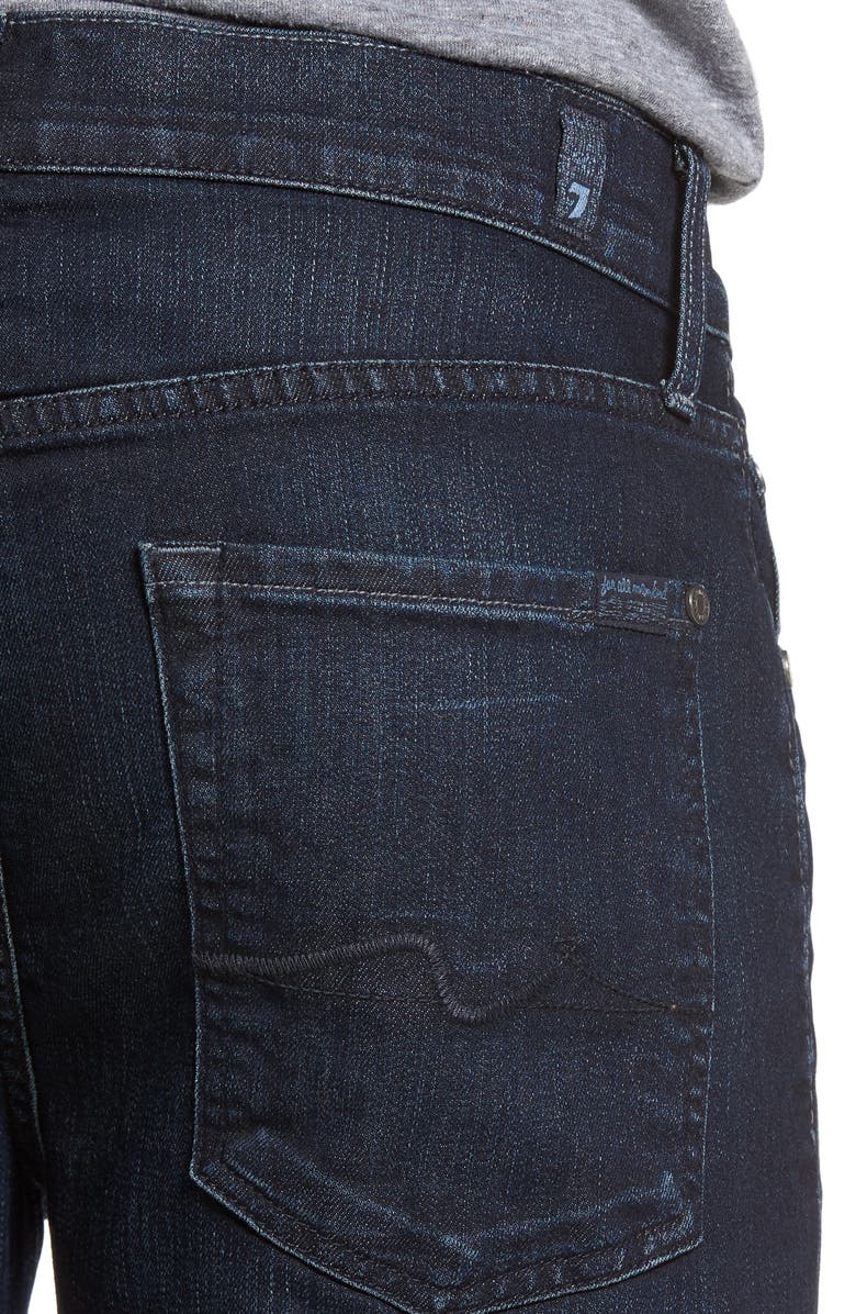 7 For All Mankind Slimmy AirWeft Slim Fit Jeans, Alternate, color, Perennial
