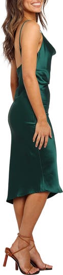 Cyprus Satin Slipdress