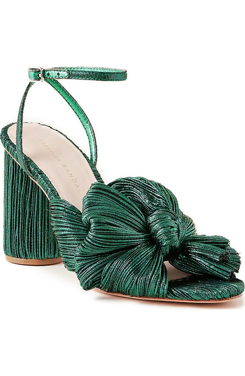 Loeffler Randall Camellia Sandal, Main, color, Emerl