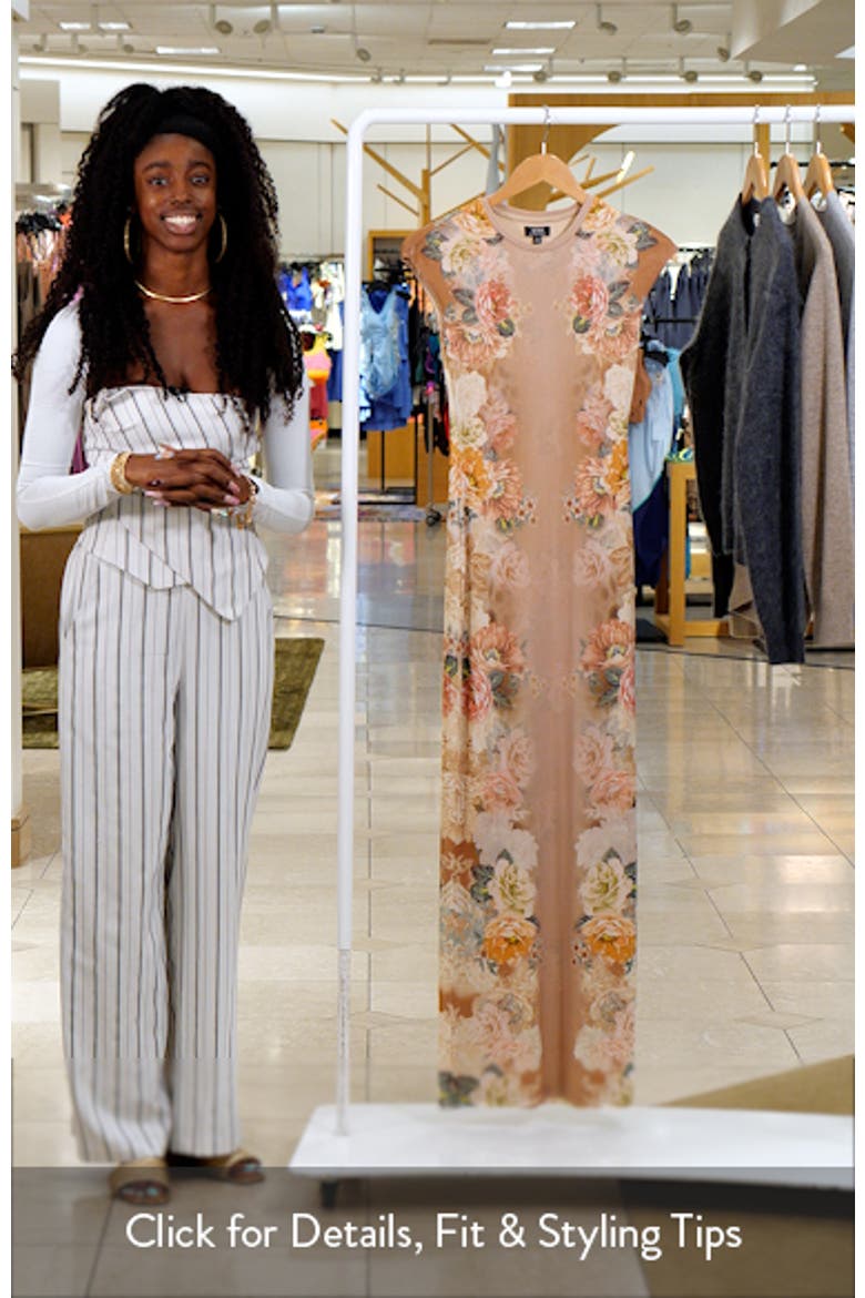 Cody Floral Print Cap Sleeve Dress video