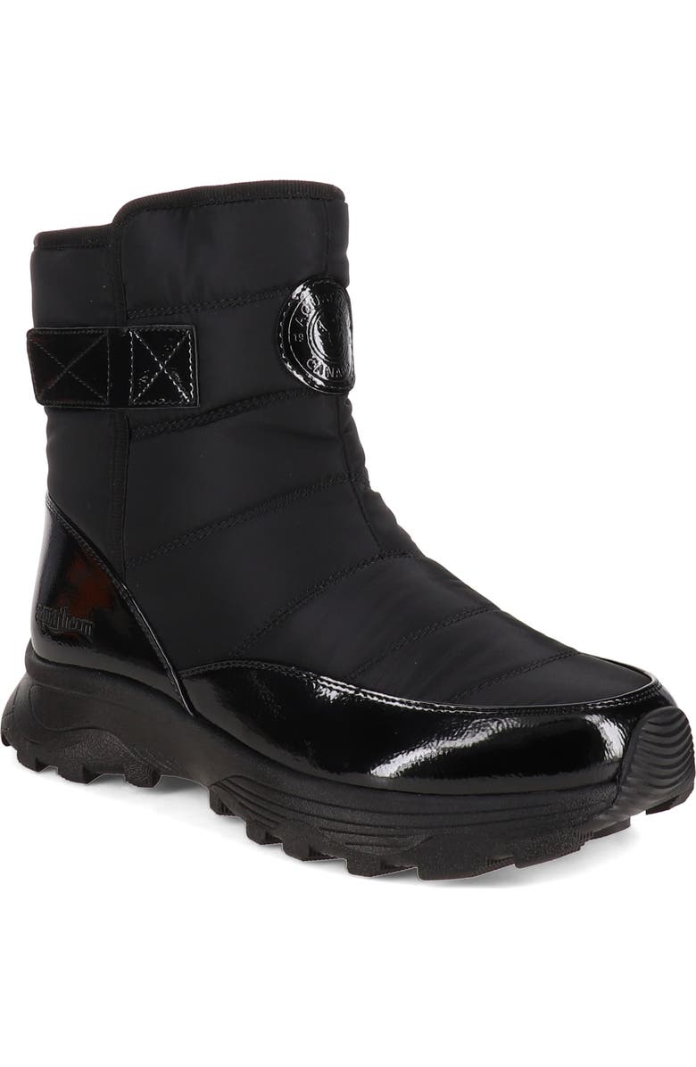 AQUATHERM BY SANTANA CANADA Sandpoint Quilted Boot, Main, color, Black Patent
