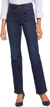 NYDJ Marilyn High Waist Straight Leg Jeans