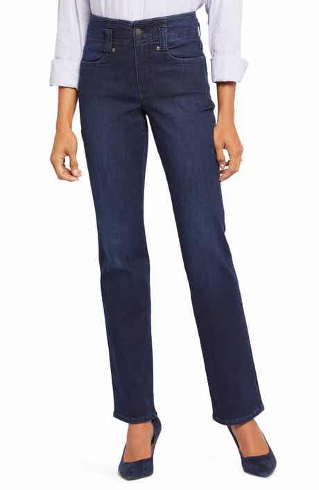 NYDJ Marilyn High Waist Straight Leg Jeans