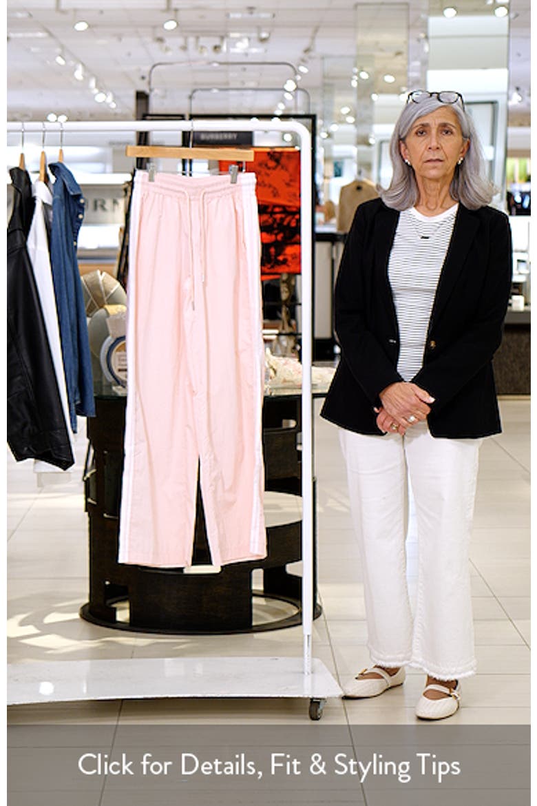 Annabella Low Rise Nylon Track Pants video