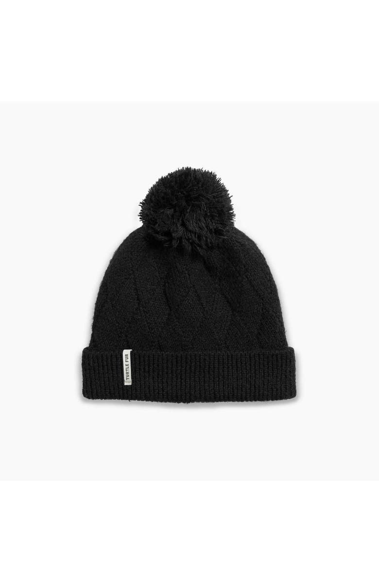 Turtle Fur Victoria Pom Beanie, Main, color, 