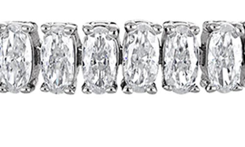 Fzn Moissanite Bangle In White