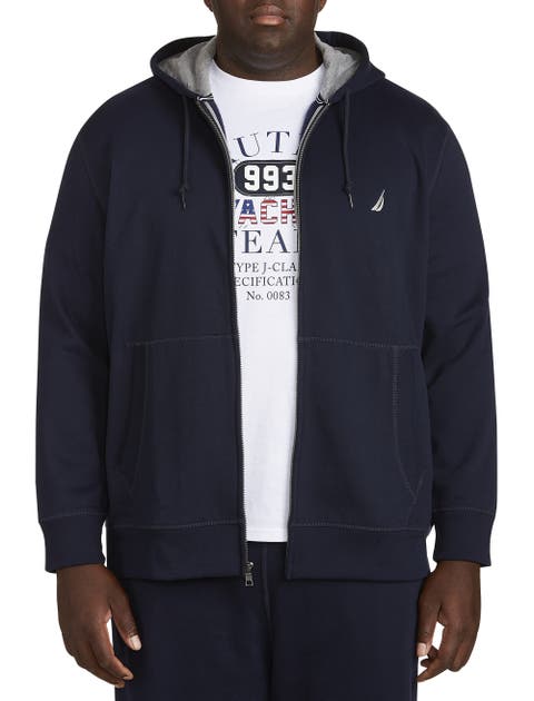 Big 
Tall Full-Zip Fleece Hoodie