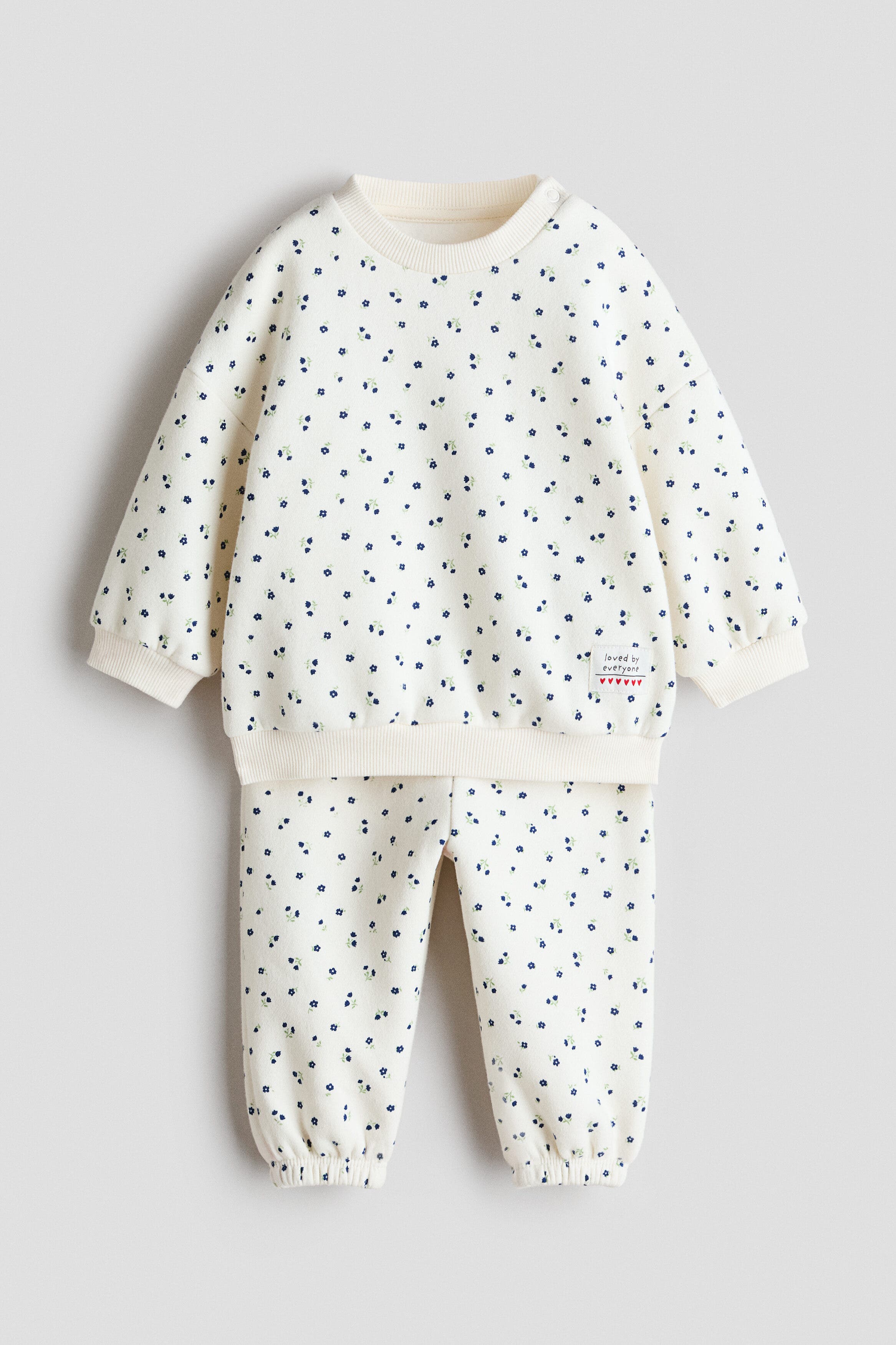 selected Cream/floral
