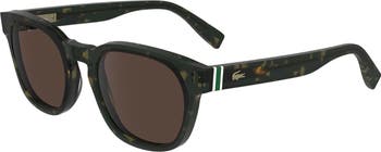 Premium Heritage 49mm Rectangular Sunglasses