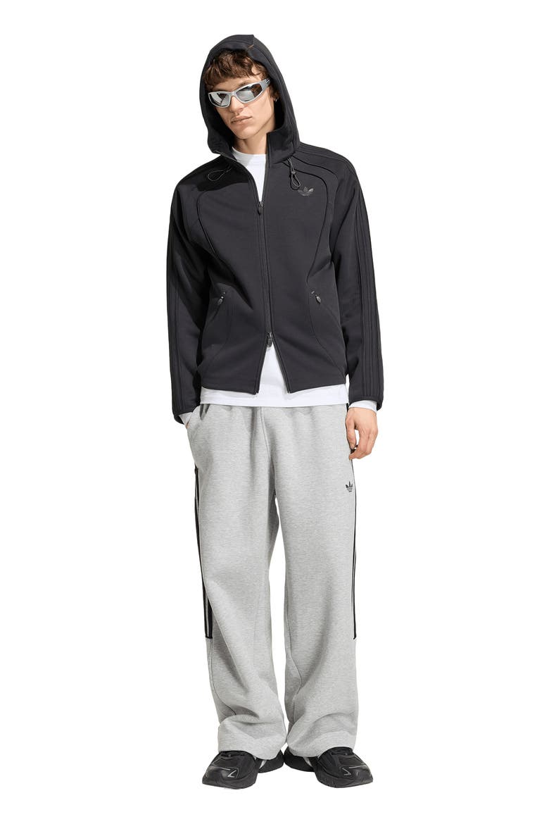 Full Zip Hoodie, Alternate, color, BLACK
