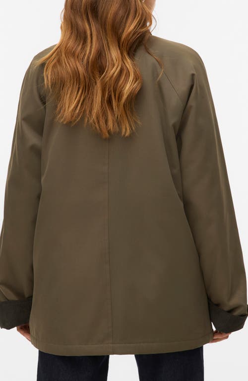 Vero Moda Wales Water Resistant Jacket In Green