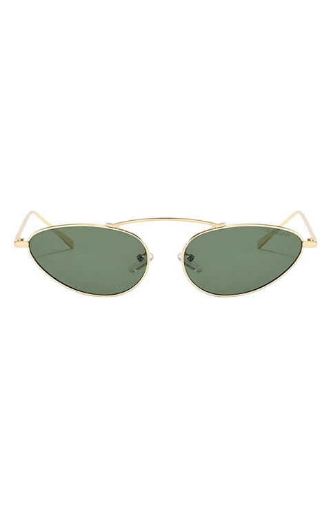Daphne 60mm Polarized Cat Eye Sunglasses