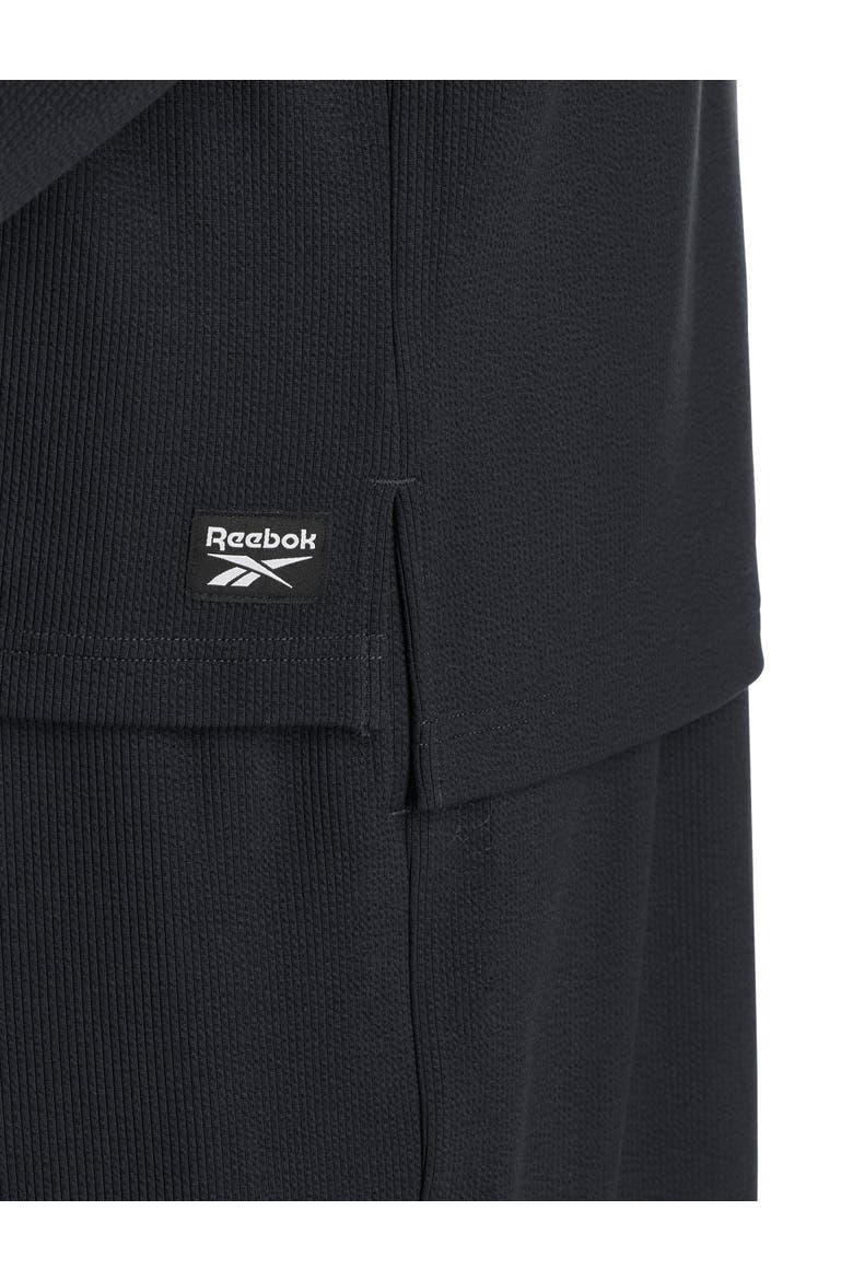Big & Tall Everywhere Performance Textured Hoodie, Alternate, color, BLACK