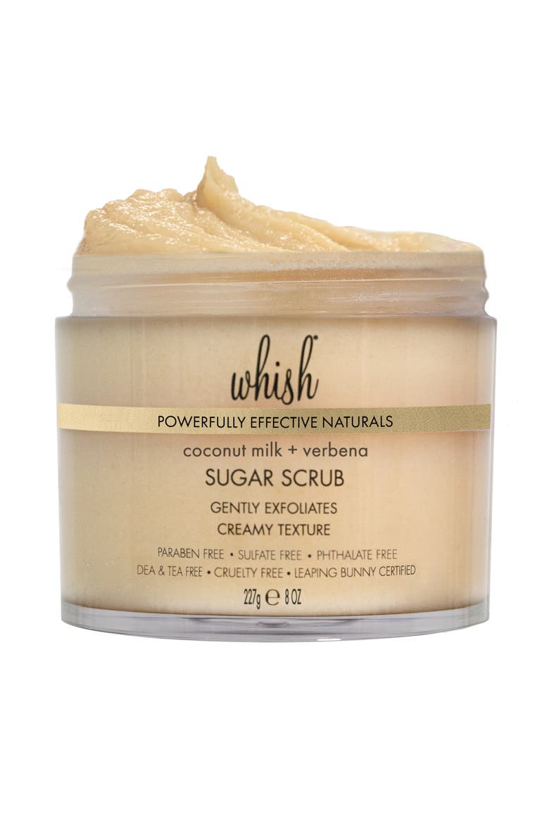 Sugar Scrub, Alternate, color, Coconut Milk + Verbena