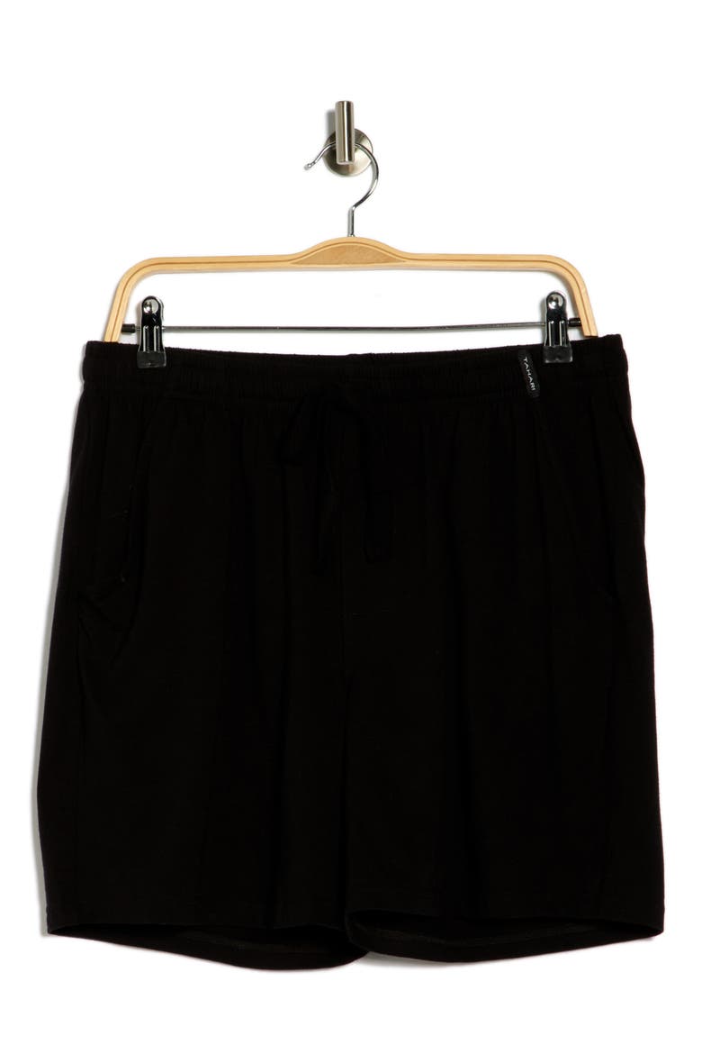 Ultimate Comfort Pajama Shorts, Alternate, color, BLACK