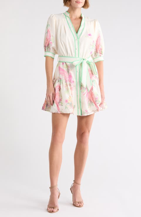 Ashton Tie Waist Shirtdress