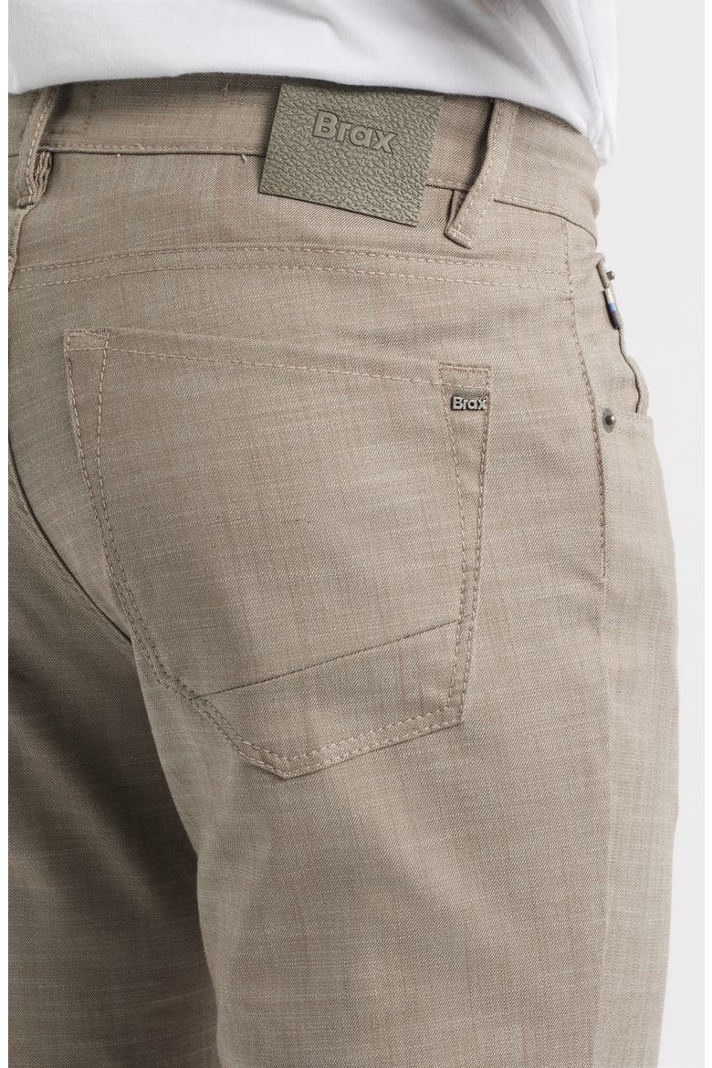 Chuck Stretch Chambray 5-Pocket Pants, Main, color, NOUGAT