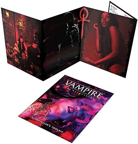 Vampire Masquerade 5th Edition Storyteller Screen & Toolkit