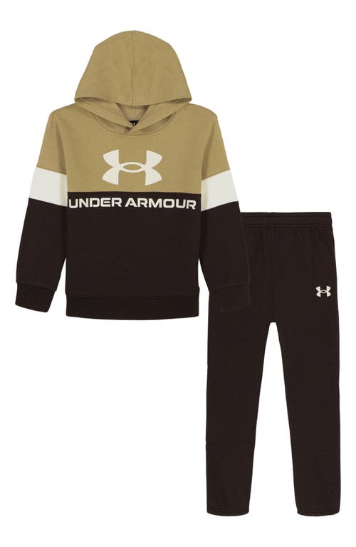 Under Armour Kids' Rival Hoodie & Leggings Set In Burgundy