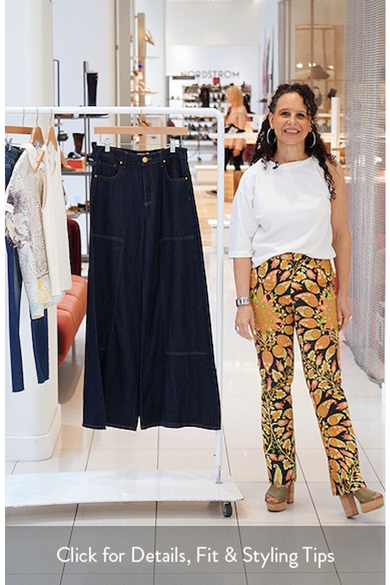 Blake High Waist Superwide Leg Jeans video
